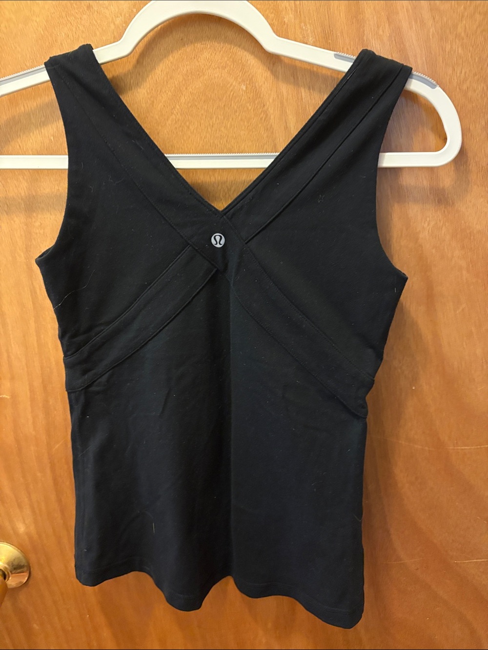 lululemon athletica Black Cross-Back Tank